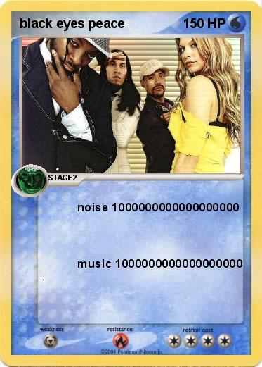 Pokemon black eyes peace