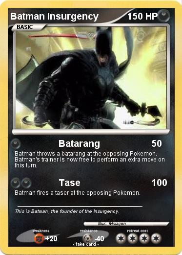 Pokemon Batman Insurgency
