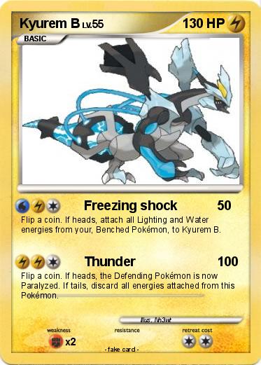 Pokemon Kyurem B