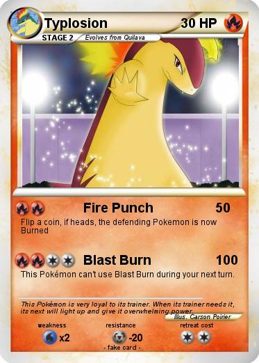 Pokemon Typlosion