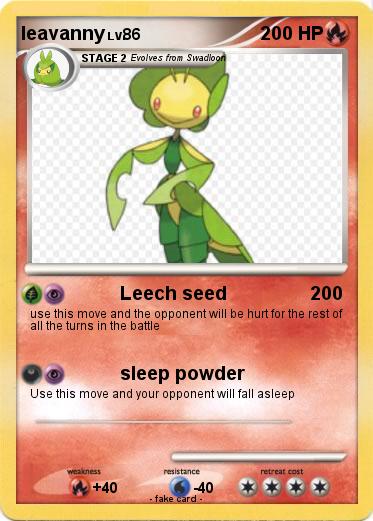 Pokemon leavanny