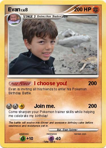 Pokemon Evan