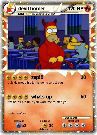 Pokemon devil homer