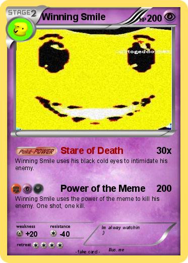Pokemon Winning Smile