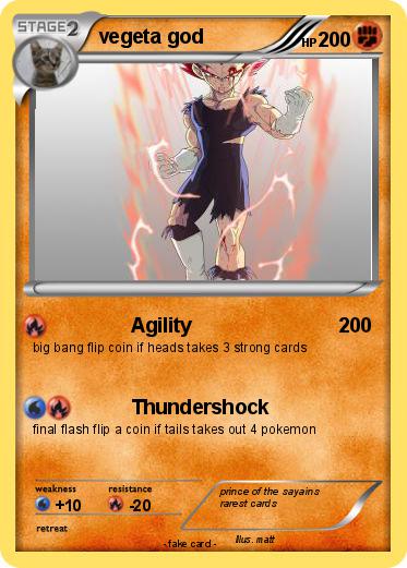 Pokemon vegeta god