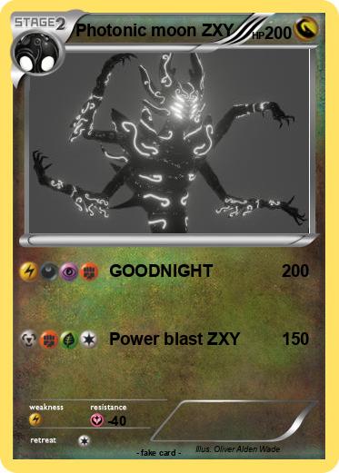 Pokemon Photonic moon ZXY