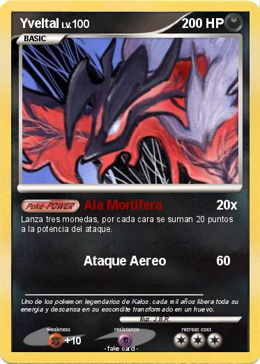 Pokemon Yveltal