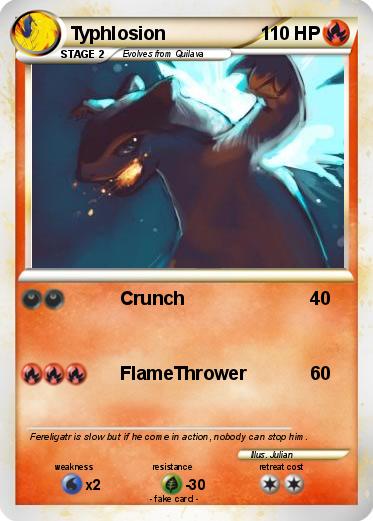 Pokemon Typhlosion