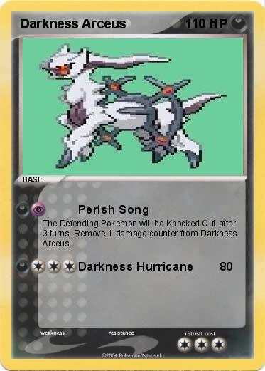 Pokemon Darkness Arceus