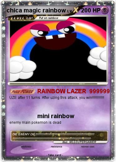 Pokemon chica magic rainbow