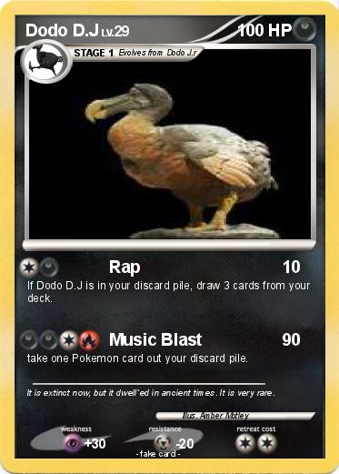 Pokemon Dodo D.J