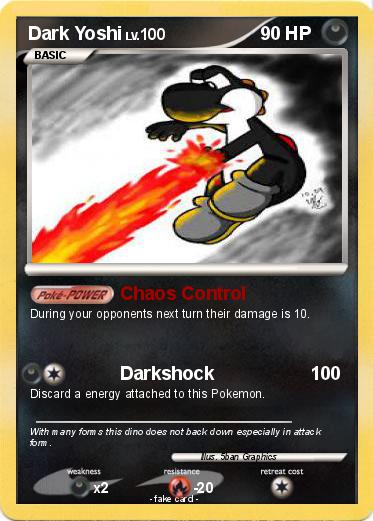 Pokemon Dark Yoshi
