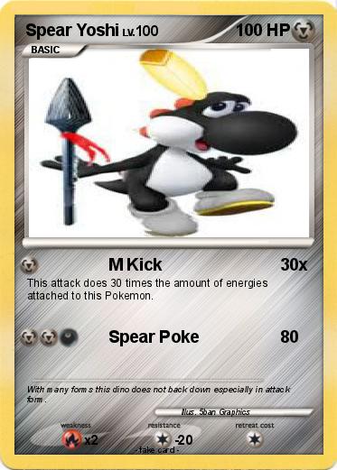 Pokemon Spear Yoshi