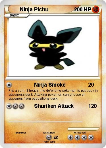 Pokemon Ninja Pichu