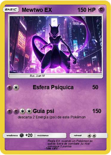 Pokemon Mewtwo EX