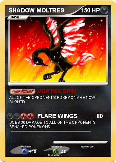 Pokemon SHADOW MOLTRES