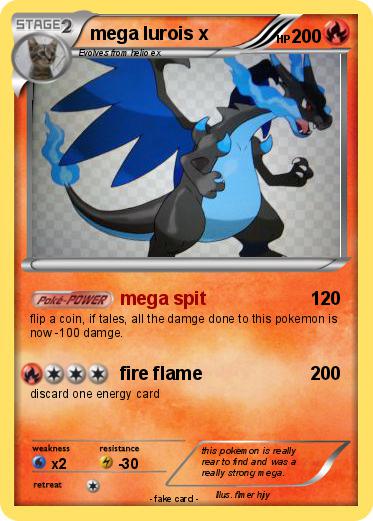 Pokemon mega lurois x