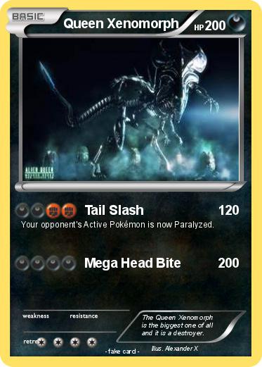 Pokemon Queen Xenomorph