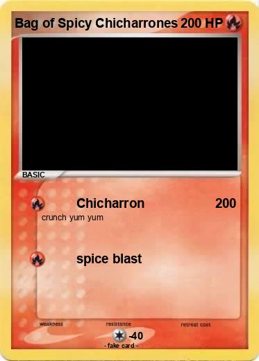 Pokemon Bag of Spicy Chicharrones