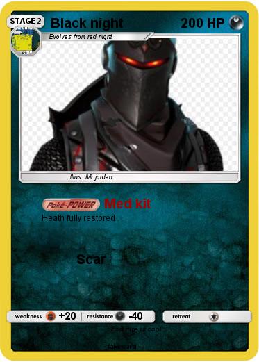 Pokemon Black night