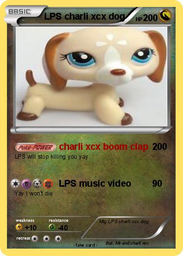 Pokemon LPS charli xcx dog
