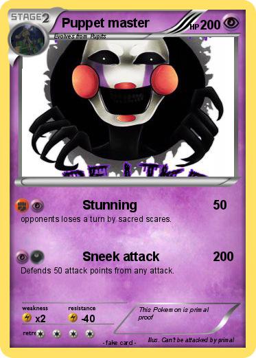Pokemon Puppet master