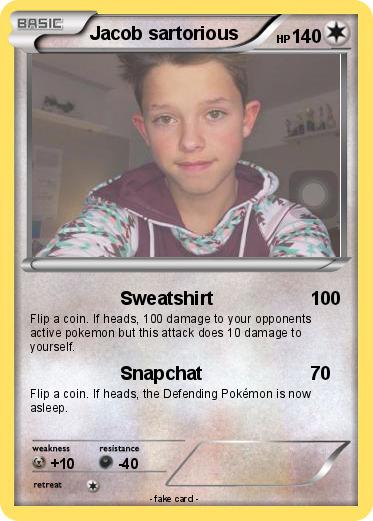Pokemon Jacob sartorious