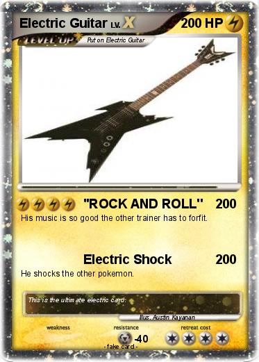 Pokemon Electric Guitar