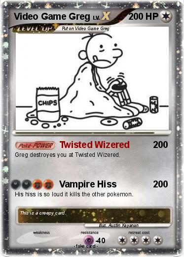 Pokemon Video Game Greg
