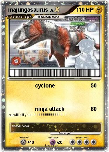 Pokemon majungasaurus