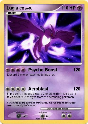 Pokemon Lugia ex