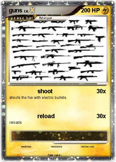 Pokemon guns