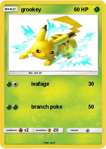 Pokemon grookey