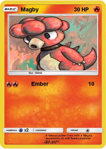 Pokemon Magby
