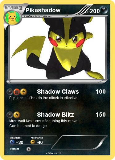 Pokemon Pikashadow