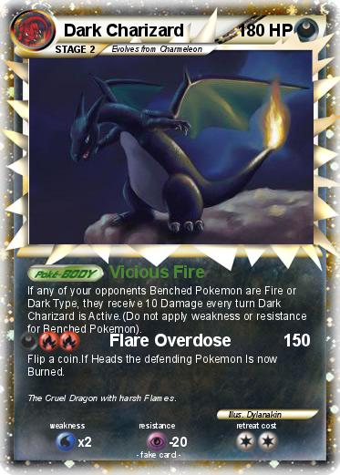 Pokemon Dark Charizard