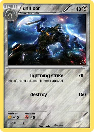 Pokemon drill bot