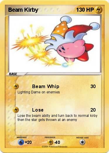 Pokemon Beam Kirby