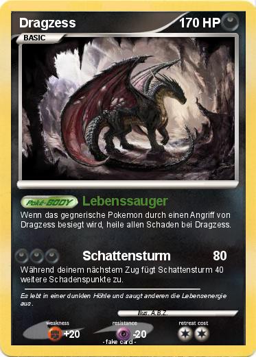 Pokemon Dragzess