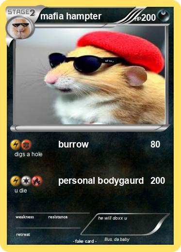 Pokemon mafia hampter