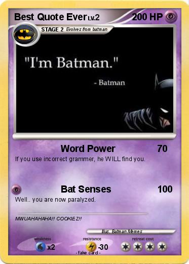 Pokemon Best Quote Ever