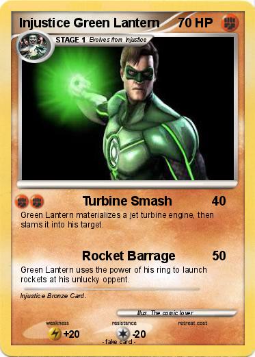 Pokemon Injustice Green Lantern