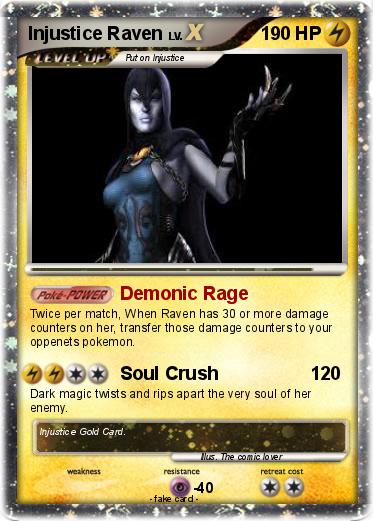 Pokemon Injustice Raven