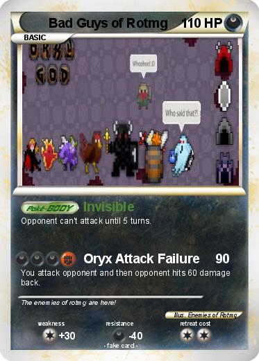 Pokemon Bad Guys of Rotmg