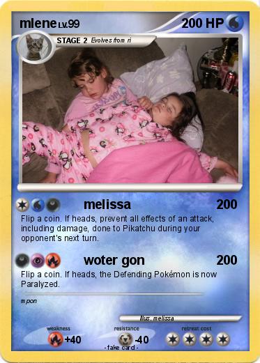 Pokemon mlene