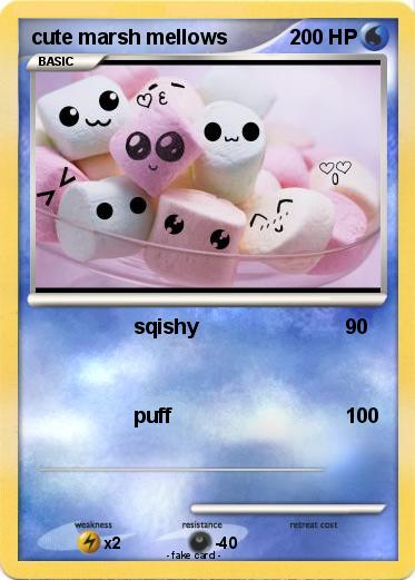 Pokemon cute marsh mellows