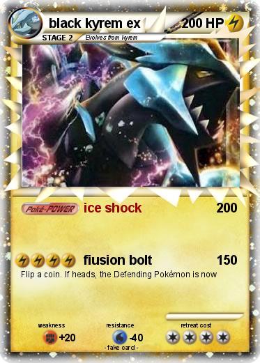 Pokemon black kyrem ex