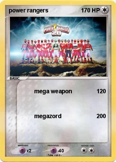 Pokemon power rangers