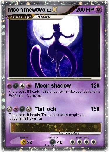 Pokemon Moon mewtwo