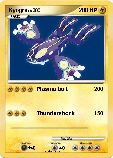 Pokemon Kyogre